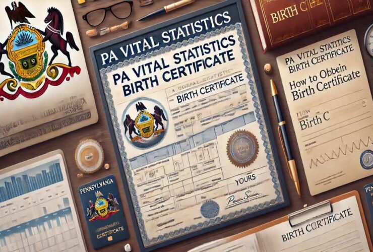 Pa Vital Statistics Birth Certificate