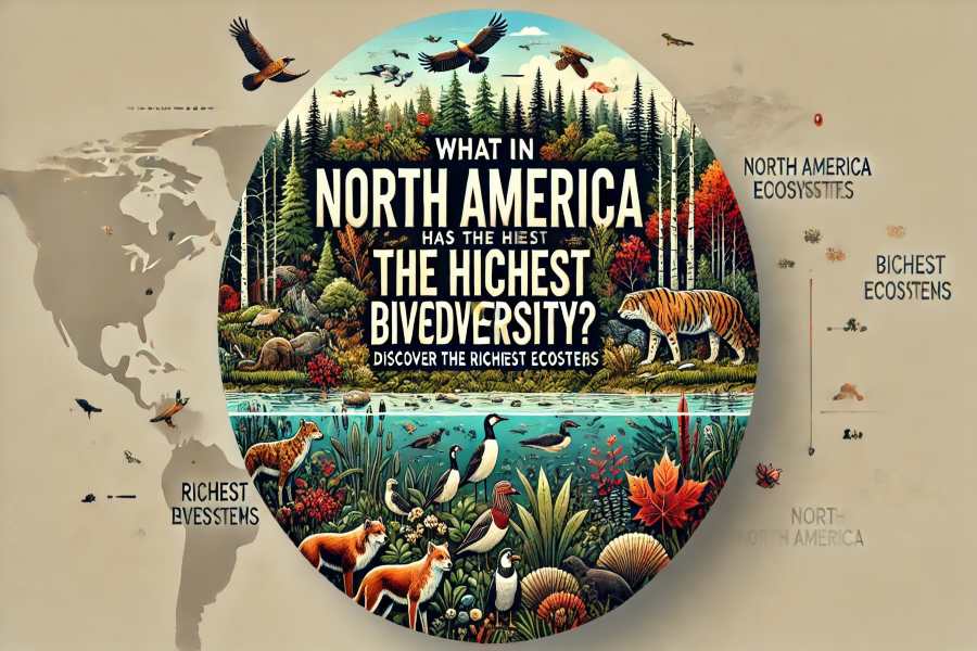 What In North America Has The Highest Biodiversity